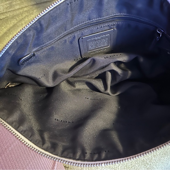 Coach White and Yellow Floral Satchel - Picture 4 of 7